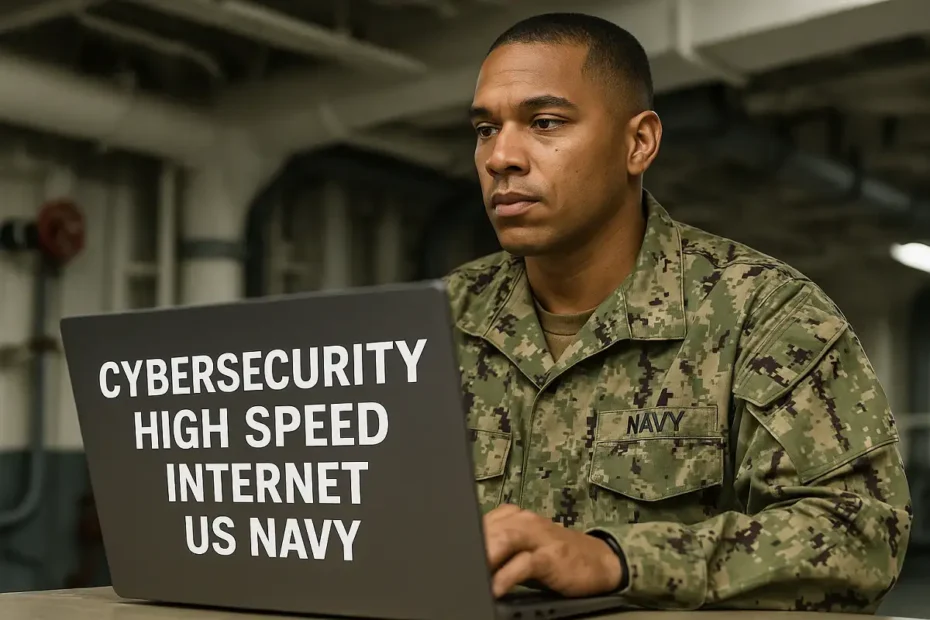 Cybersecurity High Speed Internet US Navy