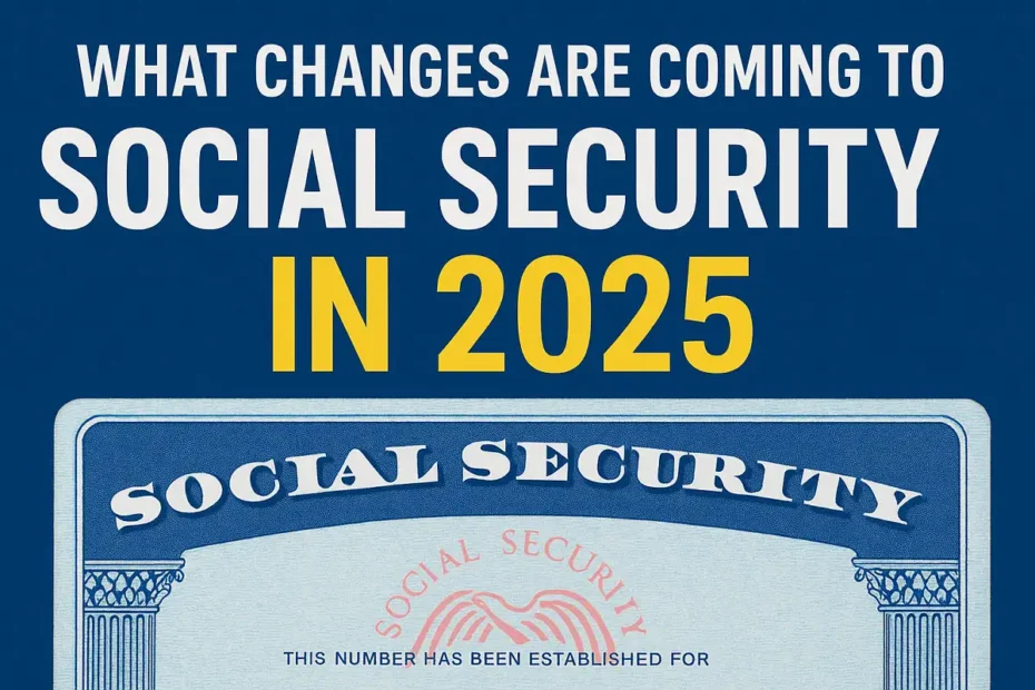 What Changes Are Coming to Social Security in 2025