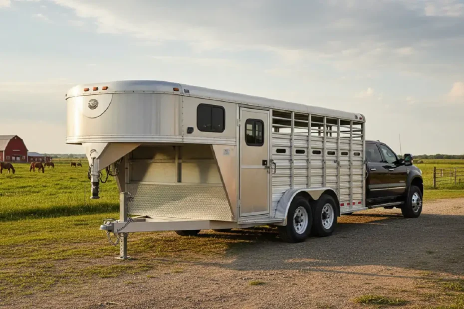 Bumper Pull Livestock Trailer