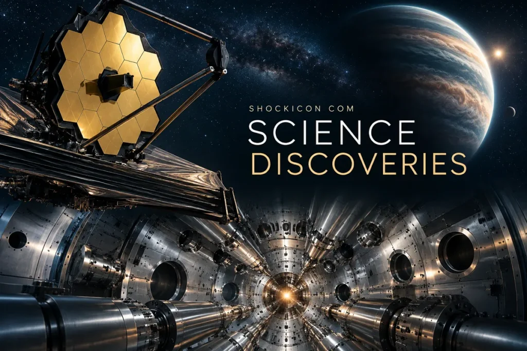 Shockicon com science discoveries